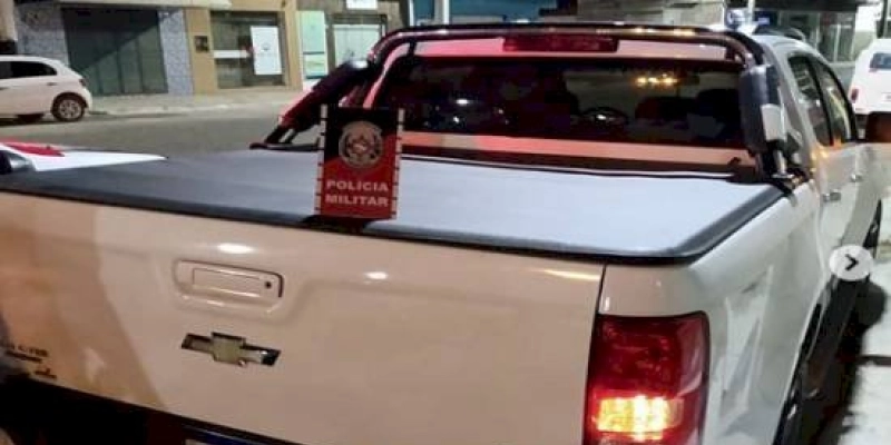 Em ação rápida, Polícia Militar prende homem acusado de roubo, e recupera objetos roubados em Santa Luzia
