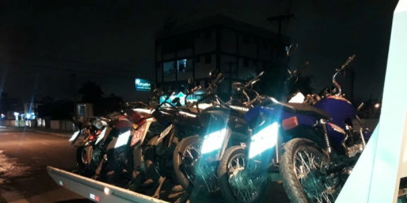 Polícia realiza operação e apreende 37 motocicletas irregulares no interior da Paraíba 