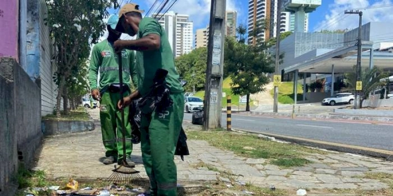 Emlur mobiliza agentes de limpeza para recolhimento de materiais de campanha