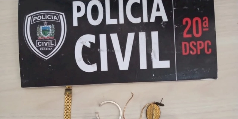 Em Cajazeiras acusado de crime de furto é preso em flagrante pela Polícia Civil 