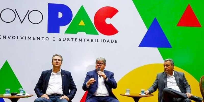 João Azevêdo e ministros lançam obras do novo PAC na Paraíba e destacam importância dos investimentos na vida da população