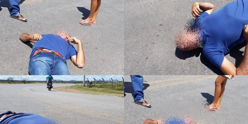 Homem é encontrado desacordado após queda de moto na Rodovia da Produção em Sousa; Imagem 