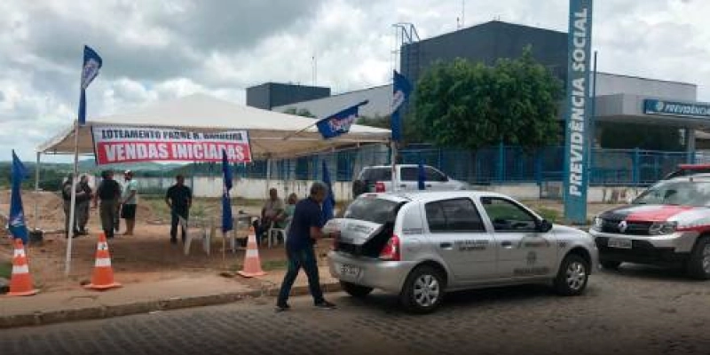 Plantão irregular de vendas de Loteamento em Alagoa Grande é fechado pelo Creci-PB