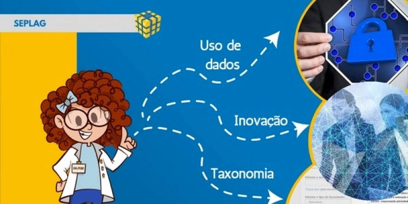 Seplag inscreve para workshop sobre inovação, uso de dados e taxonomia