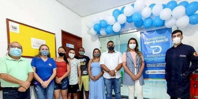 João Neto anuncia oficialmente a abertura do atendimento de mais um novo programa de saúde do município de Aparecida, Dentista do Trabalhador