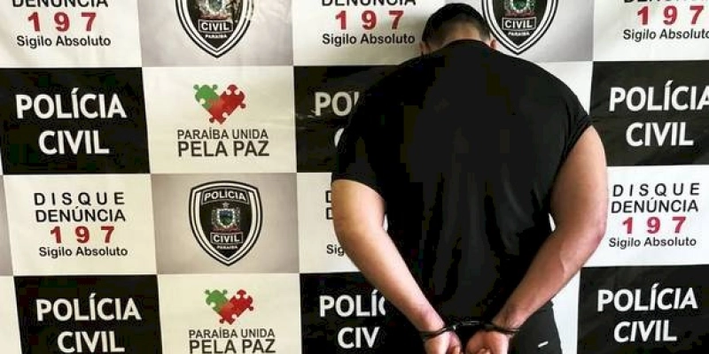Homem acusado de assalto no Distrito Federal é preso pela Polícia Civil na Paraíba