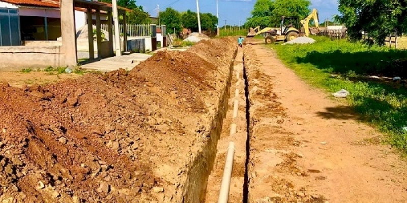 DAESA intensifica trabalho de saneamento básico em vias dos Núcleos Habitacionais II e III; Massapê dos Dias também será beneficiado