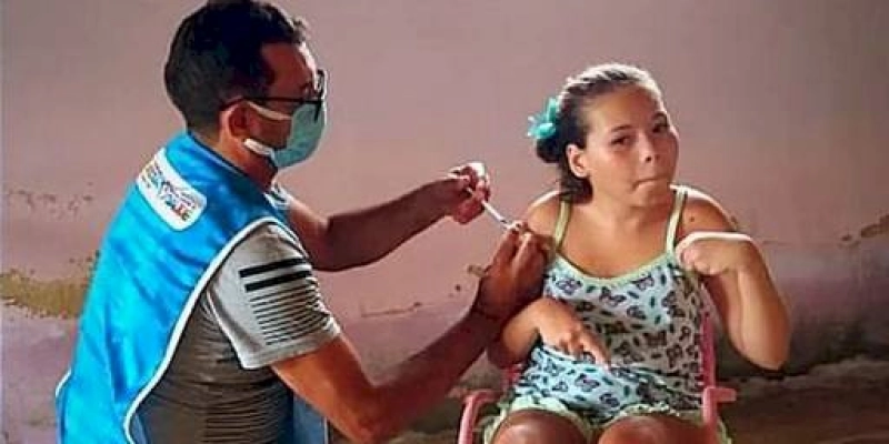 Município de Aparecida aplicou nesta segunda a Primeira Dose da Vacina Pfizer Pediátrica