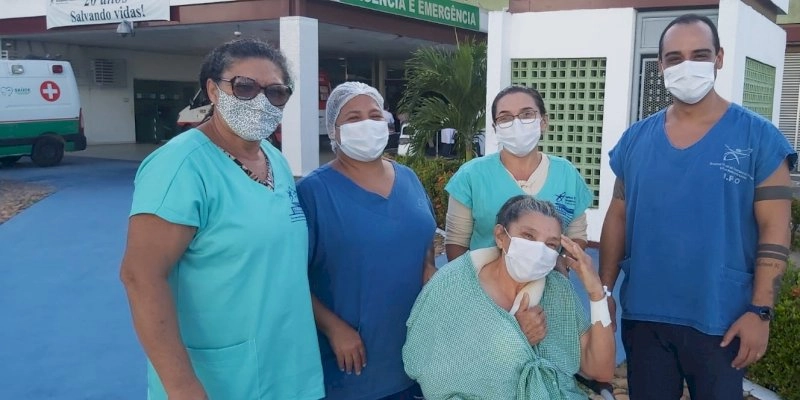 Pacientes do Hospital de Trauma de João Pessoa participam de práticas externas no tratamento 