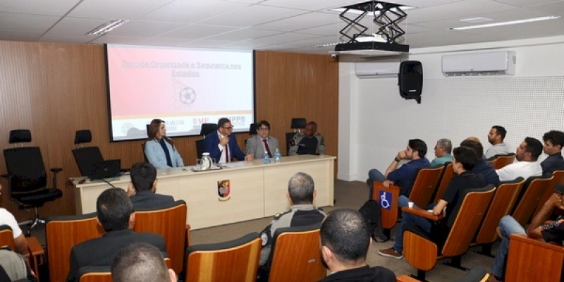 MPPB, PM e torcidas assinam TAC para garantir segurança nos estádios com cadastro online de torcedores