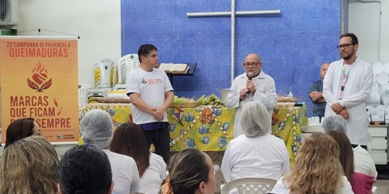 Hospital de Trauma de João Pessoa abre campanha de prevenção de queimaduras