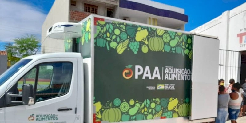 Secretaria de Ação Social de São José da Lagoa Tapada distribui nesta sexta-feira (26), alimentos provenientes da agricultura familiar adquiridos pelo PAA