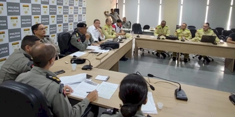 MPPB, órgãos de segurança e FPF definem medidas para jogos que ocorrerão durante prévias carnavalescas, em CG