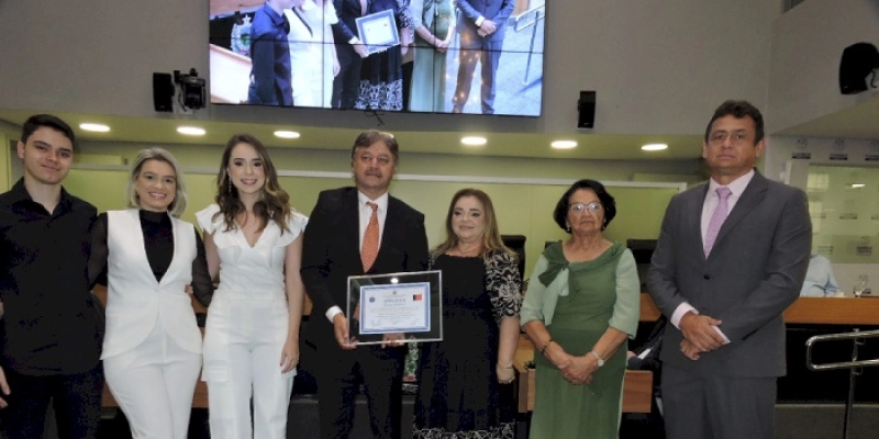 ALPB concede título de cidadão paraibano ao construtor e contador Joacir Fernando de Freitas Melo