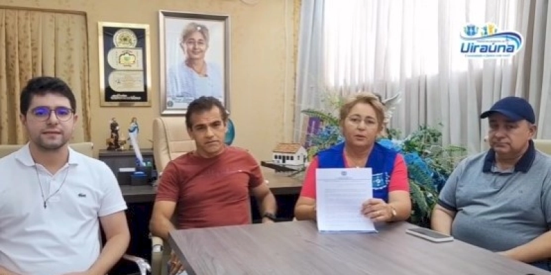 Prefeitura Municipal de Uiraúna anuncia envio do plano de insalubridade e periculosidade para funcionários municipais