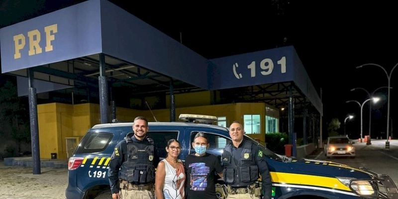 Paciente escoltado pela PRF na Paraíba para transplante de órgão tem alta e retorna para agradecer