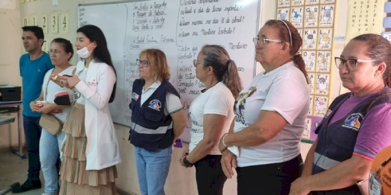 Programa Saúde na Escola é realizado em São José da Lagoa Tapada
