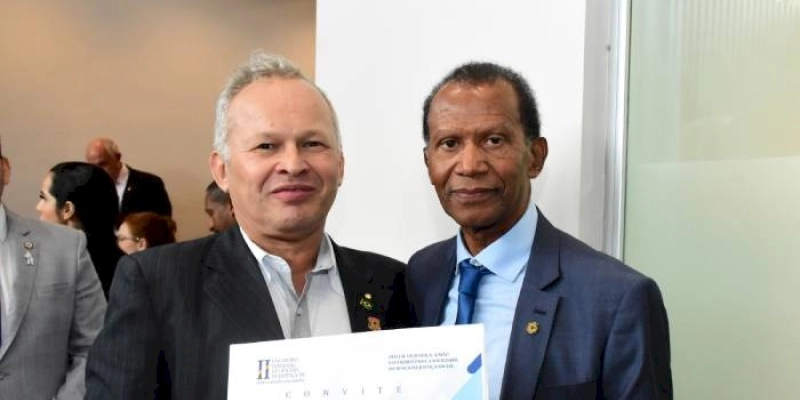 Diretores do Sindojus-PB prestigiam solenidades do TJ e convidam presidente para Encontro