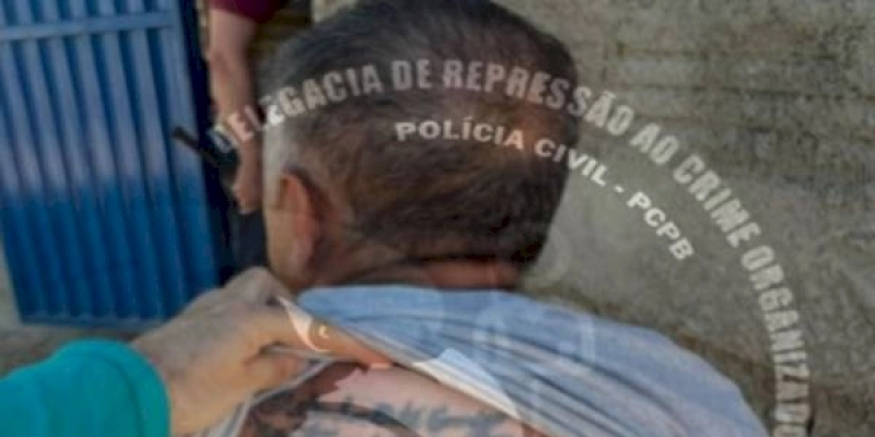 Um dos maiores traficantes é preso em Pombal em ação da Polícia Civil