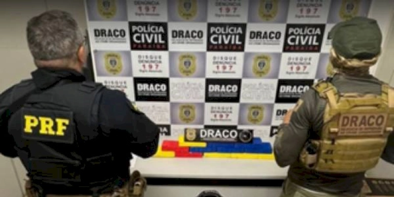 Operação conjunta resulta em apreensão de droga avaliada em quase um milhão de reais