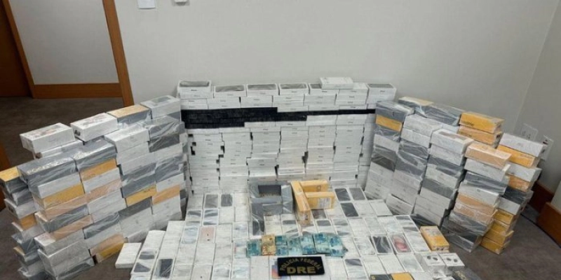 PF apreende carga de celulares sem documentação fiscal em MT