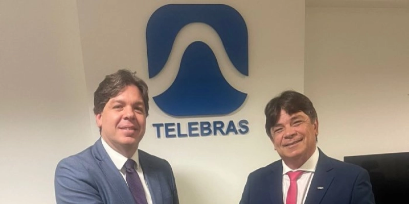 Presidente da FIEPB, Cassiano Pascoal cumpre agenda na Telebras