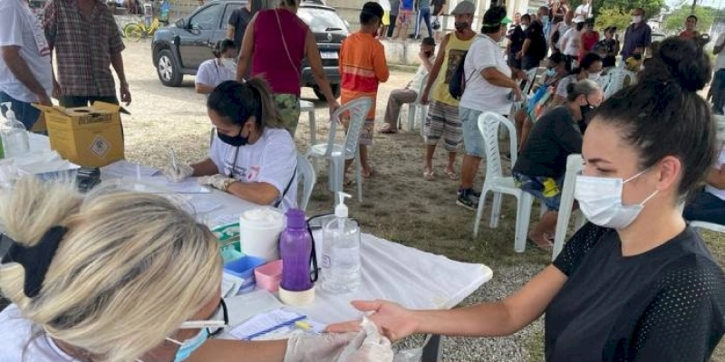 Dezembro Vermelho começa com testes rápidos de HIV/Aids, sífilis e hepatites em Mangabeira