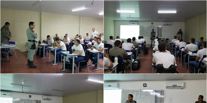 14º Batalhão de Polícia Militar recebe visita do Comandante e Subcomandante do Comando do Policiamento Regional II