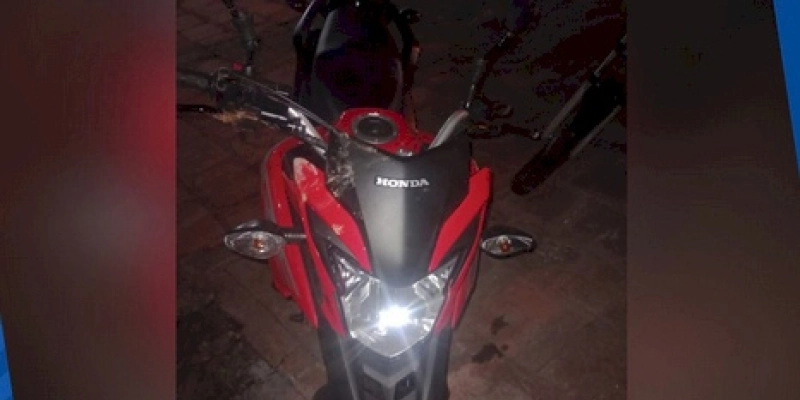 Moto é recuperada logo após ser roubada, no Sertão da Paraíba