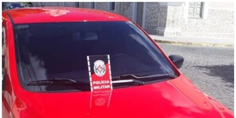Polícia apreende Carro  com placa clonada após denúncia em Pombal 