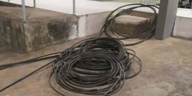 Homens são presos suspeitos de furtar fios de cobre em cidades da PB