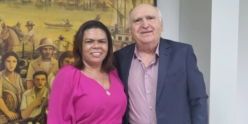 Prefeita paraibana faz visita ao presidente do TCE e fala de ações para fortalecer a economia do município