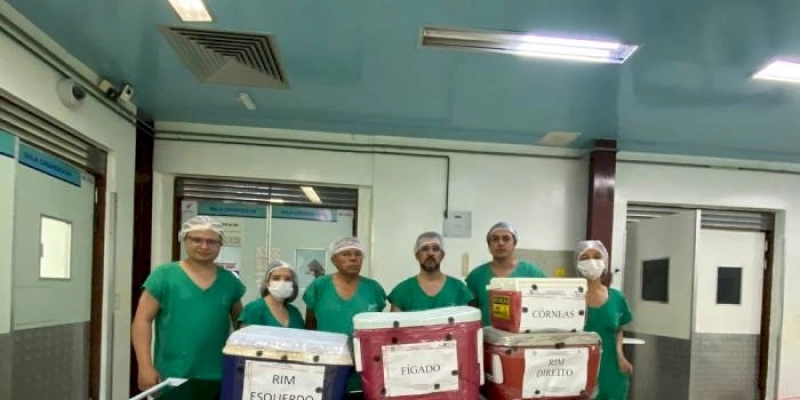 Doação de múltiplos órgãos no Hospital de Trauma de João Pessoa beneficia cinco pacientes