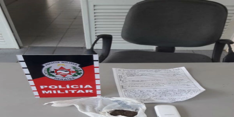 Polícia Militar detém Homem com droga e recupera celular furtado em Pombal