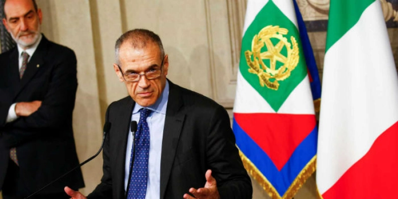 Nova reviravolta na Itália: Cottarelli pode renunciar; Confira
