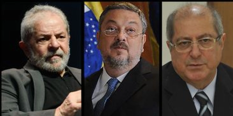 Lula, Palocci e Paulo Bernardo vão responder por suspeita de corrupção