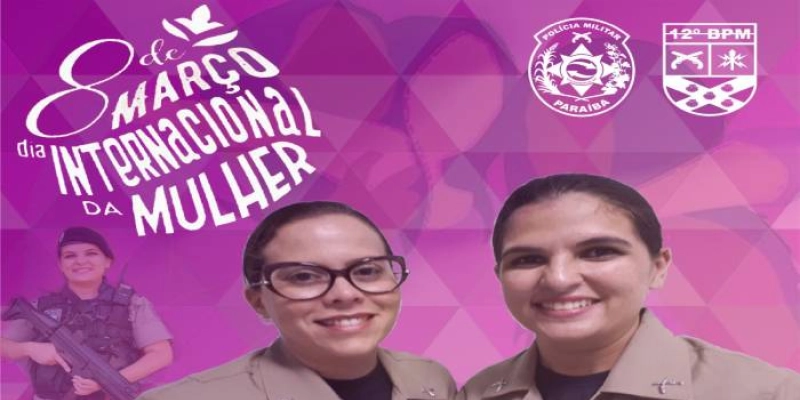 12º BPM faz homenagem às policiais femininas no dia internacional da mulher