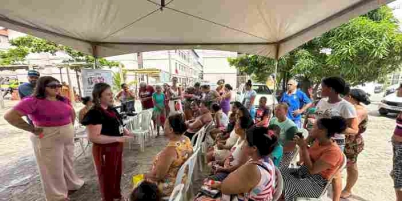 Prefeitura promove ação de cidadania com os moradores do Residencial Vista Alegre XI