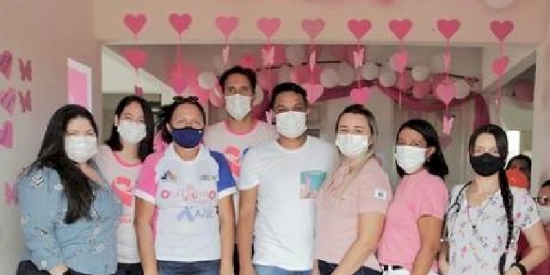 UBS da Comunidade do Sangradouro, em Coremas, realiza o Outubro Rosa