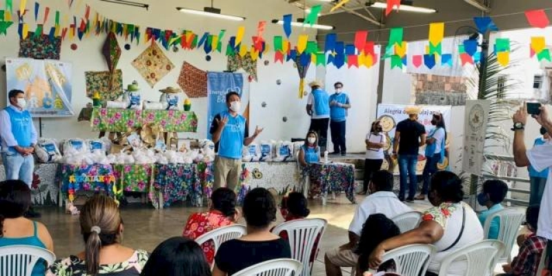 Energisa doa 300 cestas básicas para famílias carentes no São João