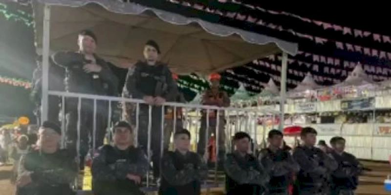 Polícia Militar garante a segurança na 2ª noite do Arraial do Coco em Sousa