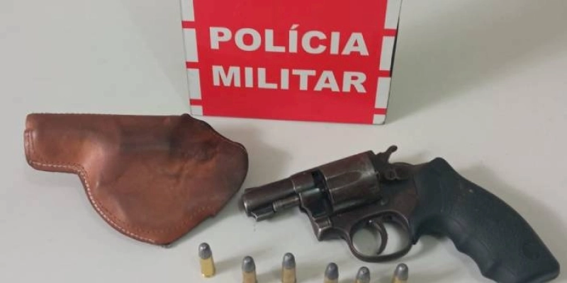 Abordagem da Polícia Militar resulta na apreensão de arma de fogo no Núcleo III, em Sousa