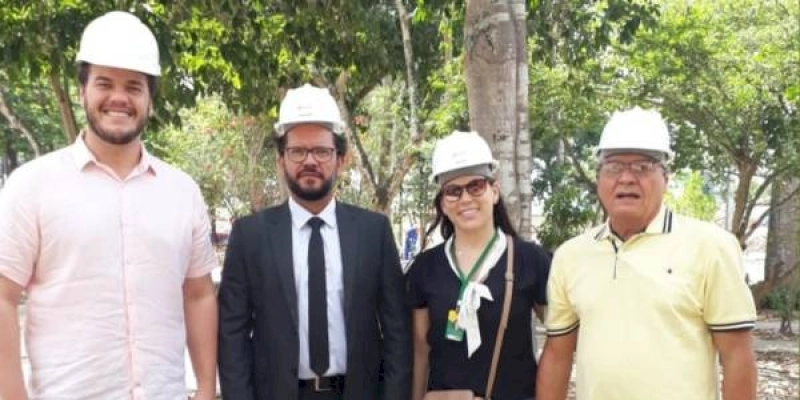 MP acompanha impacto ambiental da obra de requalificação do Parque Evaldo Cruz, em CG