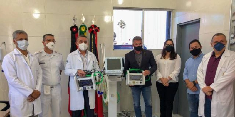Hospital Edson Ramalho recebe 15 respiradores por meio de parceria com o Governo Federal e parlamentar paraibano