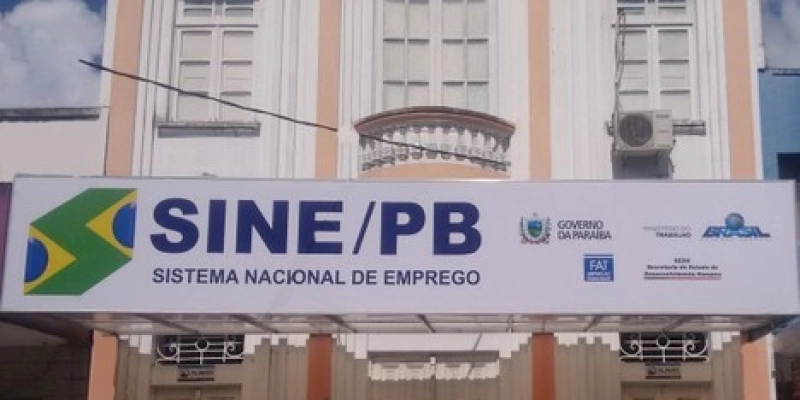 Sine-PB disponibiliza 581 ofertas de emprego em sete municípios paraibanos