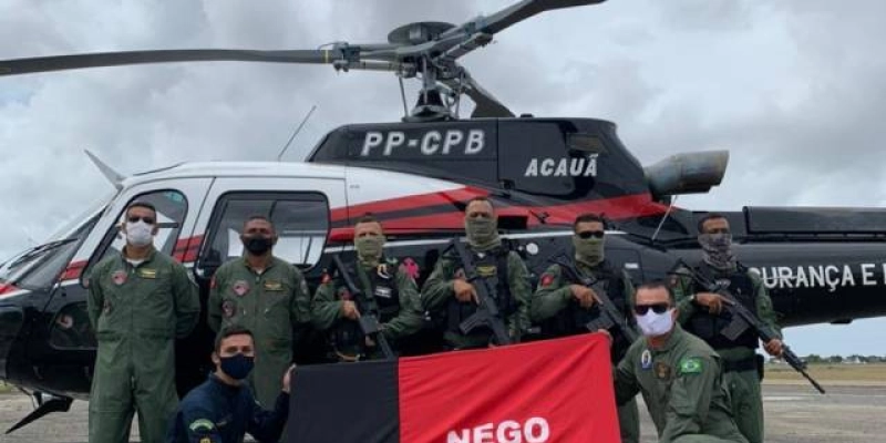 Operação da Capitania dos Portos teve apoio da Aeronave da segurança na PB 