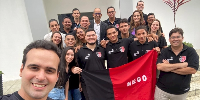 Alunos do SENAI premiados na WordSKills Competition são recebidos pelo vice-governador da Paraíba