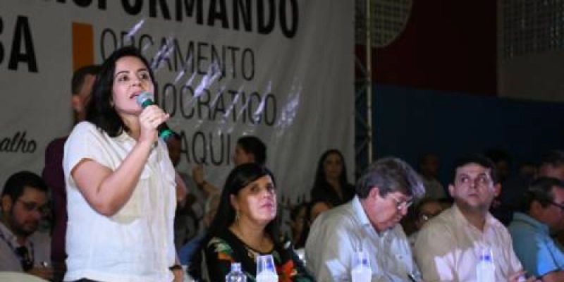“ODE,  essa ferramenta é a oportunidade de se aproximar da população e ouvir as suas reivindicações”, disse Pollyanna em Pombal 
