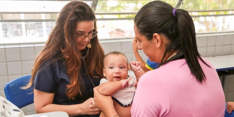 Prefeitura realiza 540 atendimentos em primeira edição do projeto ‘Saúde + Perto Kids’