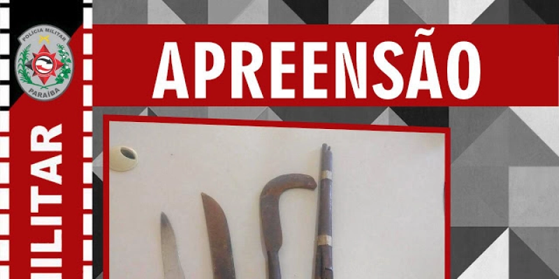 PM prende suspeito por porte ilegal de arma de fogo em São Bento